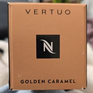 Nespresso Barista Creations Golden Caramel Coffee NEW! Vertuo